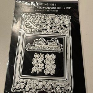Tree-Mendous Doily Die Set
